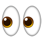 Emoji de ojos